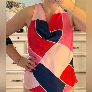 Julie Btown Clyde Block Party Top Sz 8 NWT